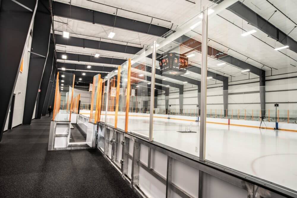 Thayer Sports Center Behind The Boards